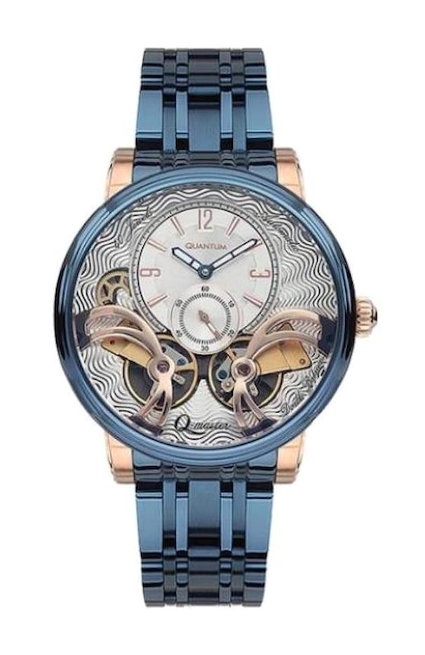 Quantum QMG594.990 Lacivert Kordon Analog Erkek Kol Saati