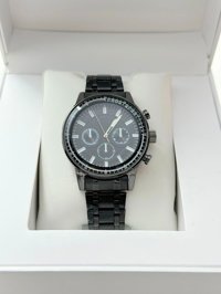 Spectrum SPC-FT-1-111 Takvimli 44 mm Siyah Çelik Kordon Analog Erkek Kol Saati