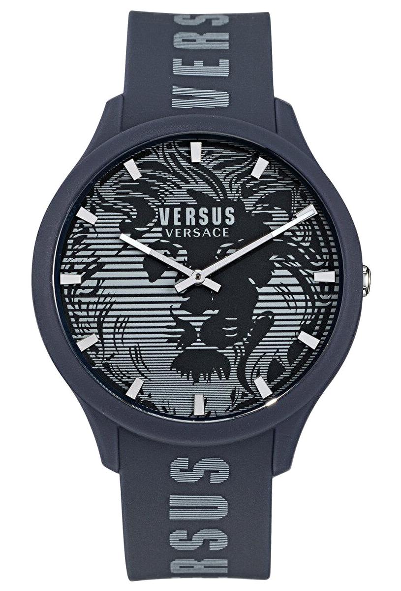 Versace VRSS-VSP1O0221 44 mm Gri Silikon Kordon Analog Erkek Kol Saati