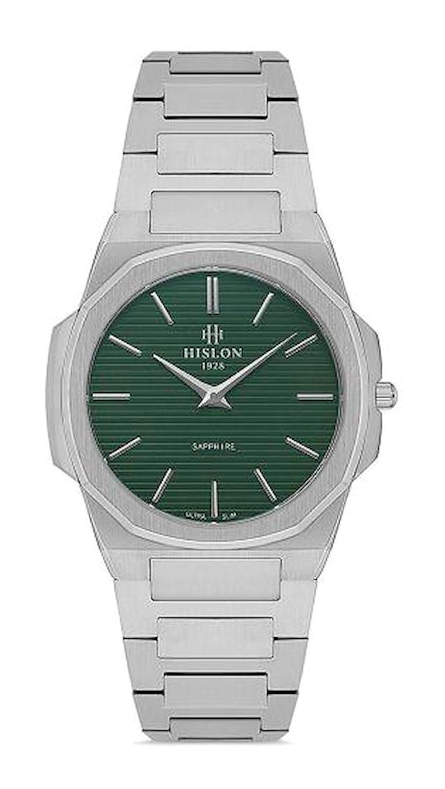 Hislon CL130S-15SS 40 mm Çelik Kordon Analog Erkek Kol Saati