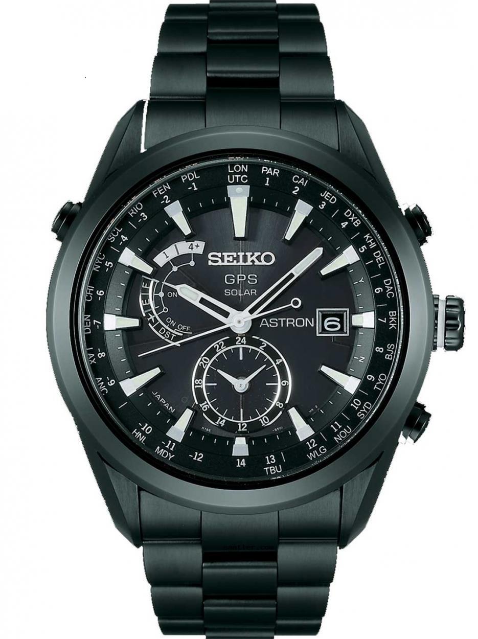 Seiko SAST007G Takvimli 47 mm Yeşil Çelik Kordon Analog Erkek Kol Saati
