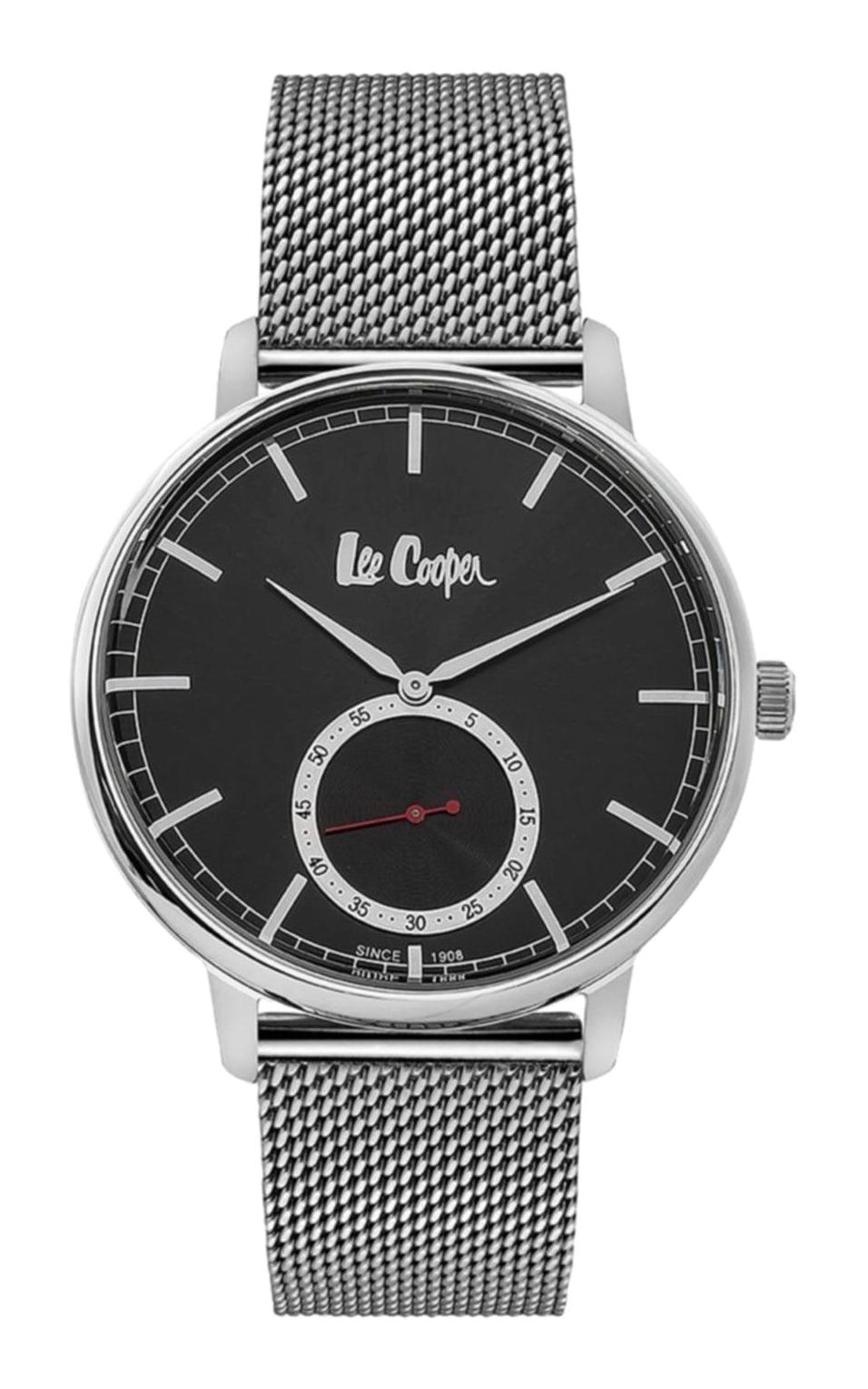 Lee Cooper LC06609.350 Takvimli 44 mm Çelik Kordon Analog Erkek Kol Saati