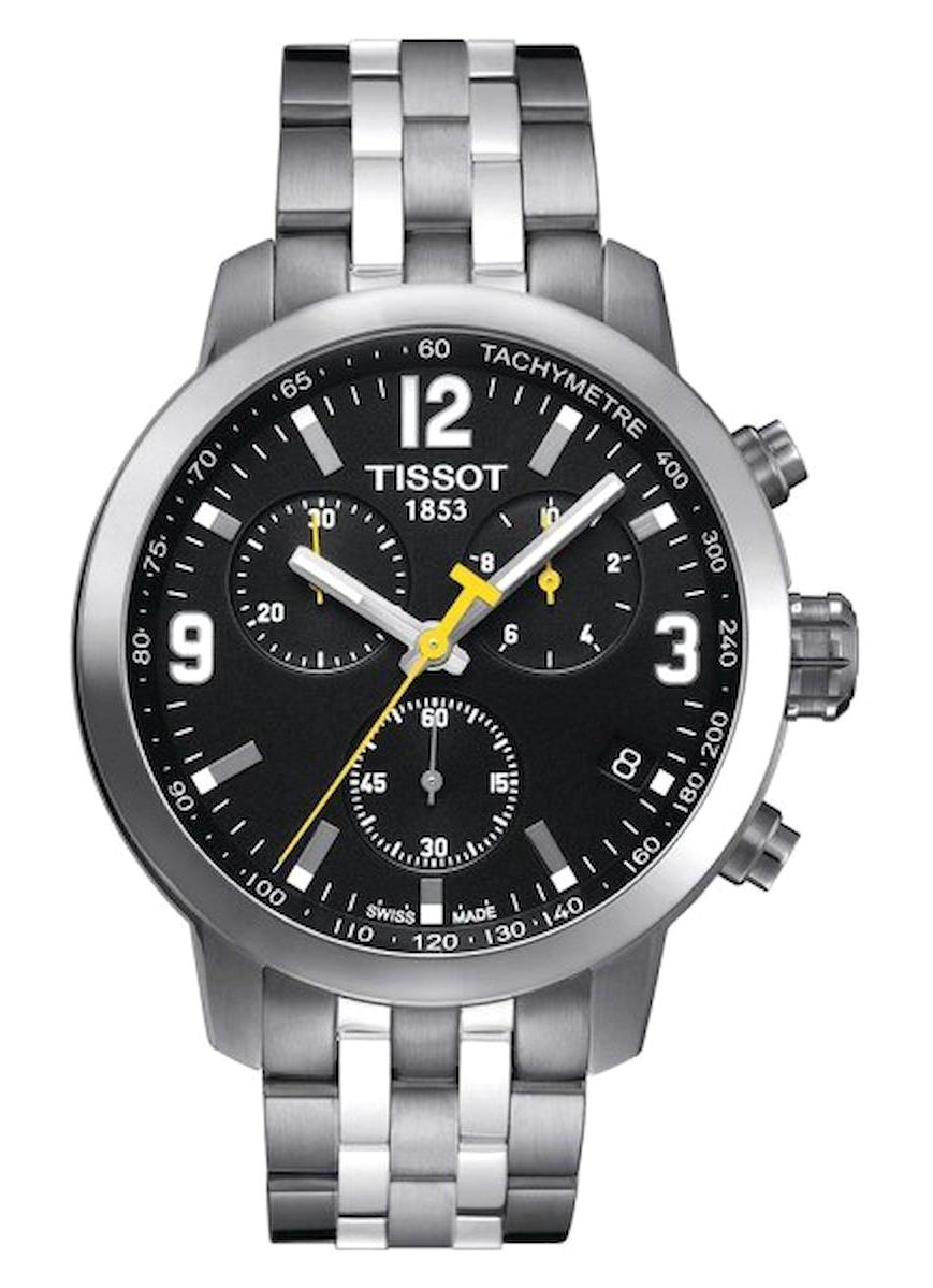 Tissot T055.417.11.057.00 Takvimli 44 mm Çelik Kordon Analog Erkek Kol Saati