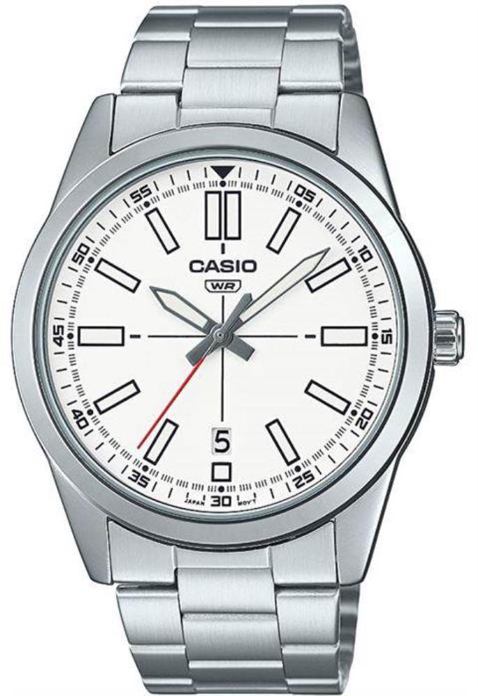 Casio MTP-VD02D-7EUDF Takvimli 41 mm Çelik Kordon Analog Erkek Kol Saati