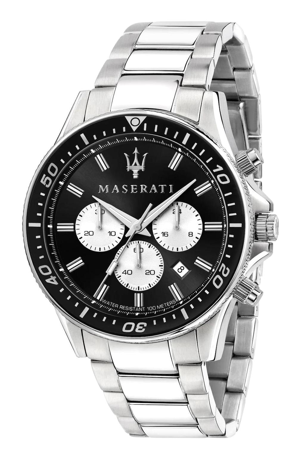 Maserati R8873640004 Takvimli 44 mm Çelik Kordon Analog Erkek Kol Saati