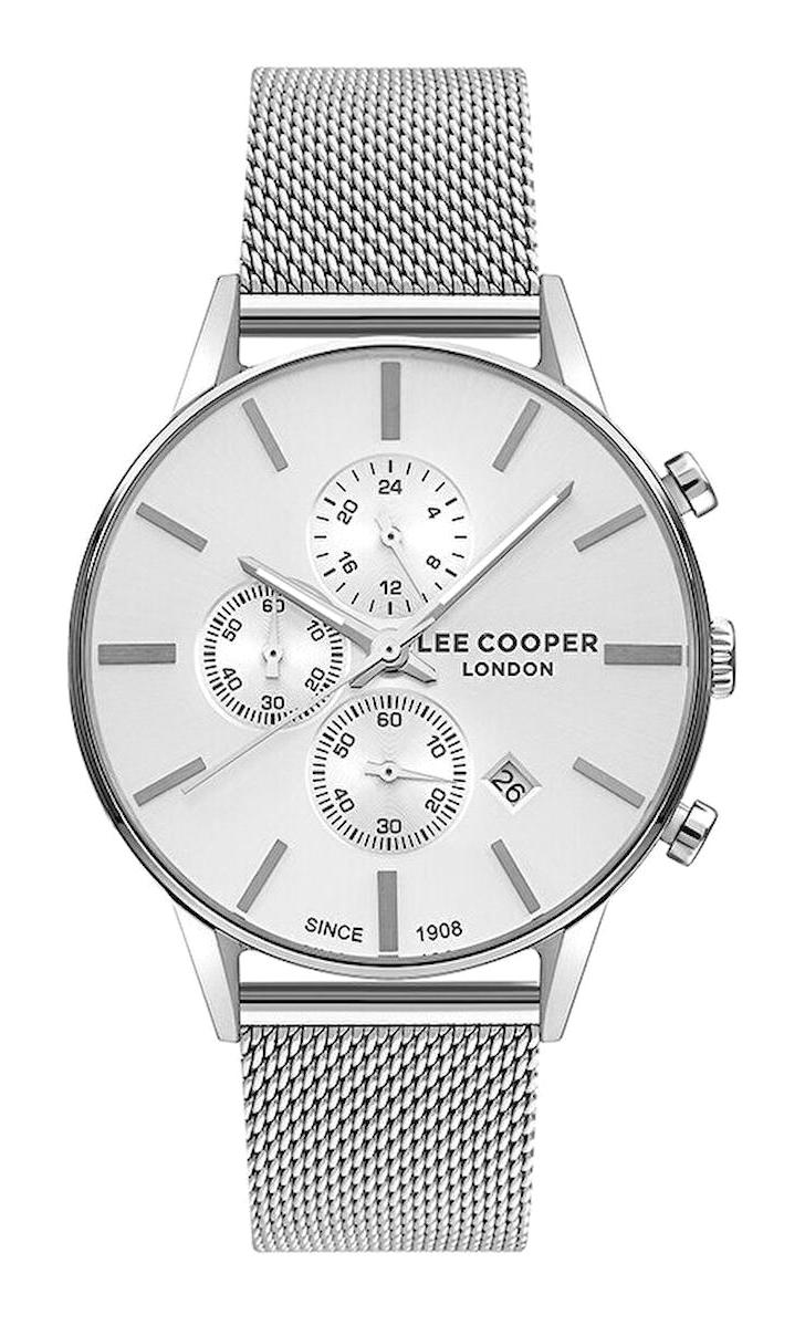 Lee Cooper LC07687.330 Takvimli Çelik Kordon Analog Kol Saati