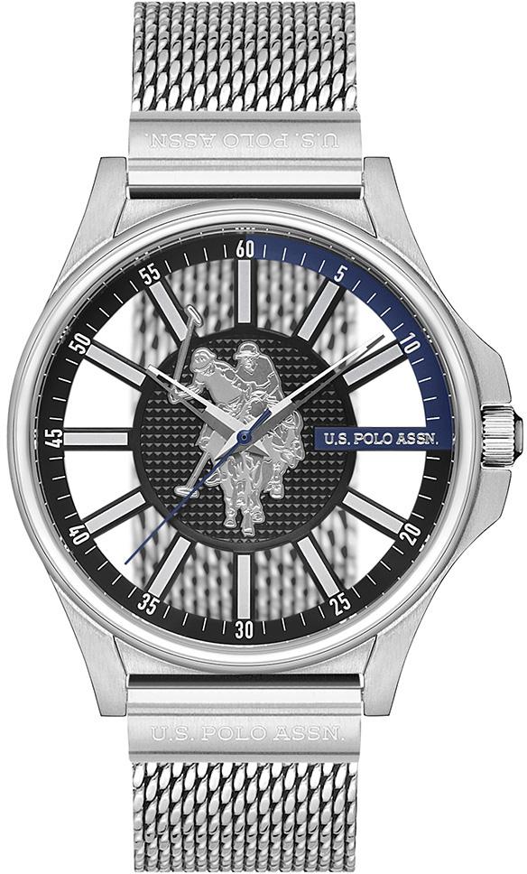 U.S. Polo Assn USPA1038-01 44 mm Çelik Kordon Analog Erkek Kol Saati