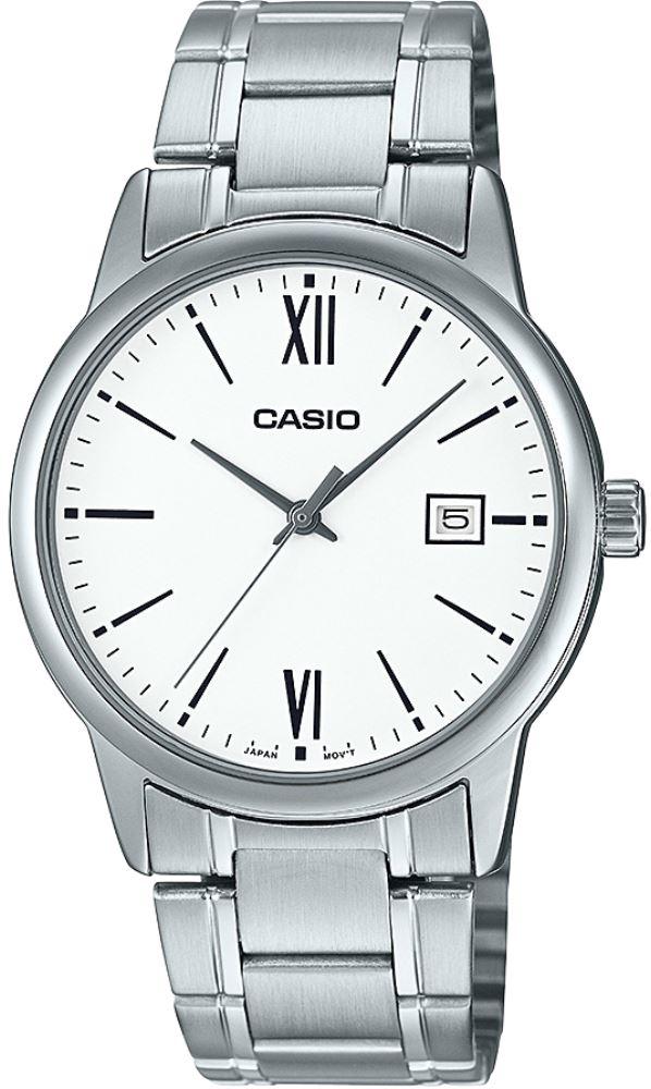 Casio MTP-V002D-7B3UDF Takvimli 37 mm Çelik Kordon Analog Erkek Kol Saati