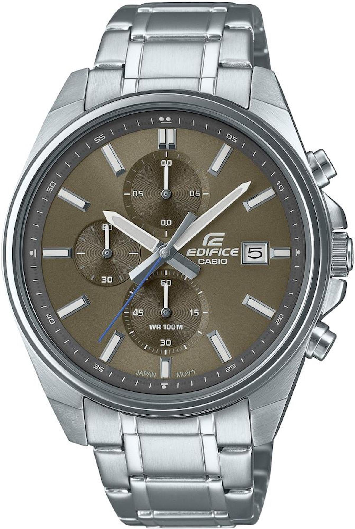 Casio EFV-610D-5C Takvimli 43.8 mm Çelik Kordon Analog Kol Saati