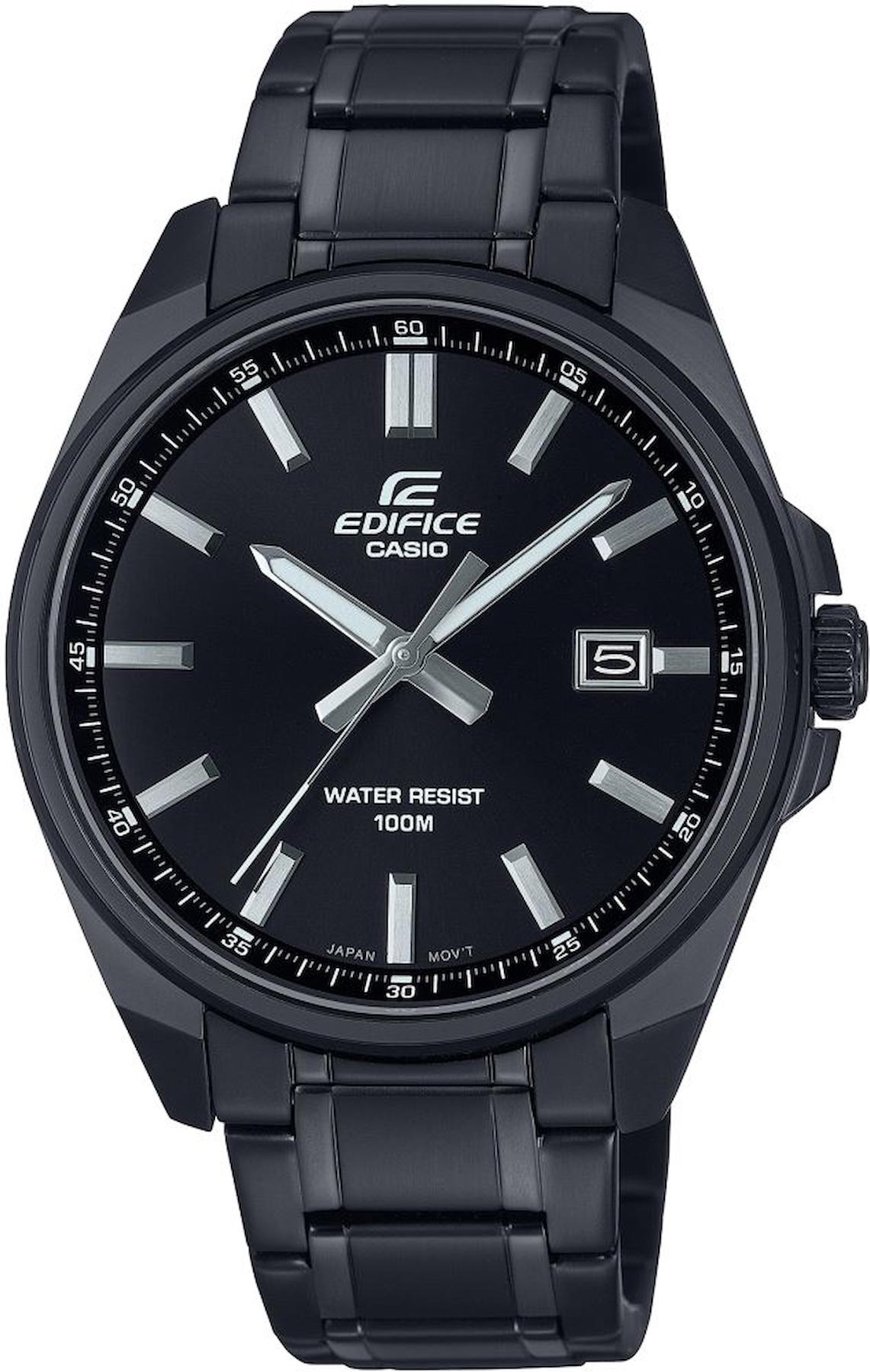 Casio EFV-150DC-1AVUDF Takvimli 42.6 mm Siyah Çelik Kordon Analog Erkek Kol Saati