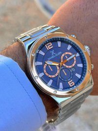 Daniel Klein DK.FT.1.155 Takvimli 42 mm Çelik Kordon Analog Erkek Kol Saati