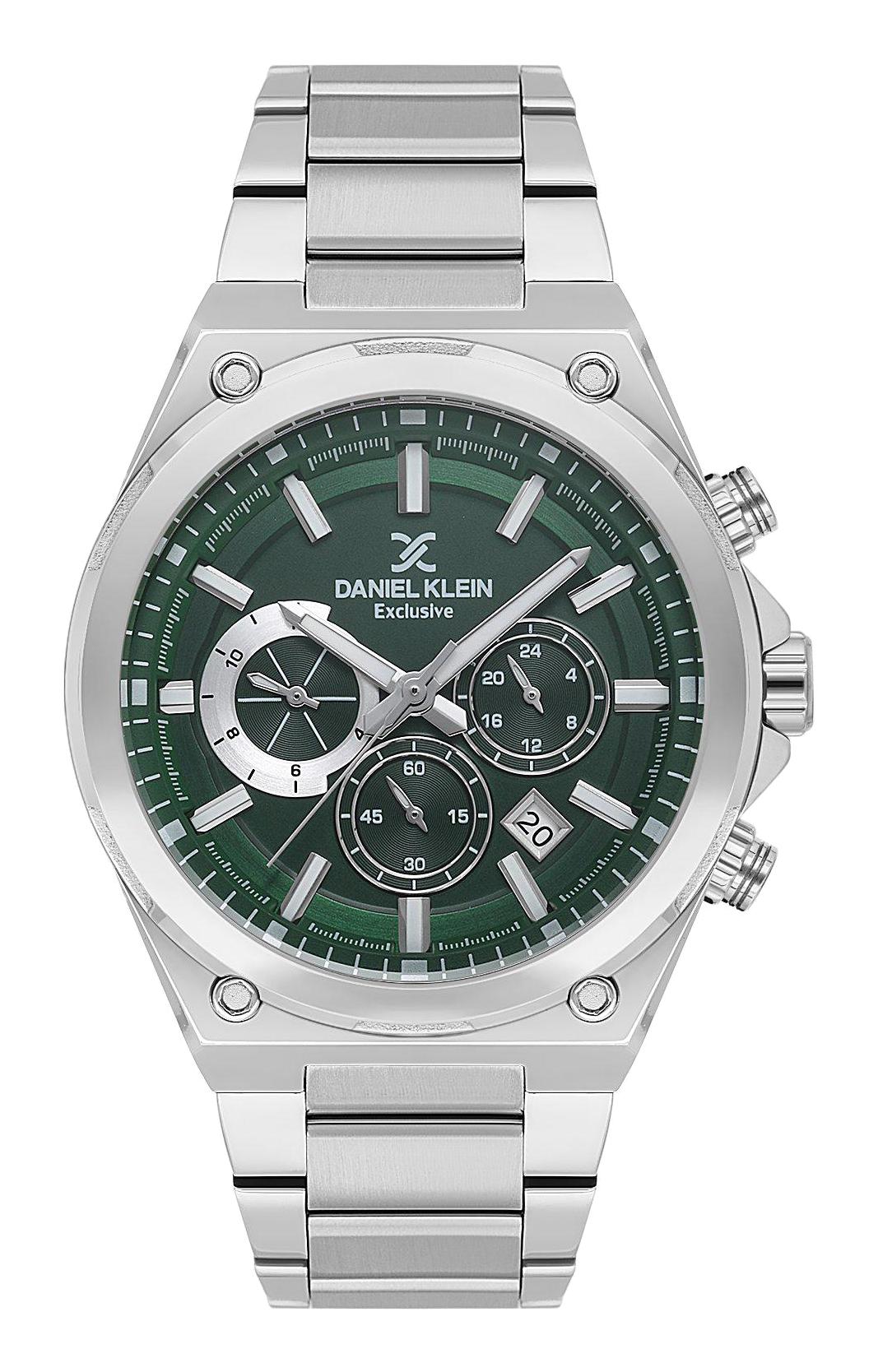 Daniel Klein DKE.1.10651-3 Takvimli 44 mm Metal Kordon Analog Erkek Kol Saati