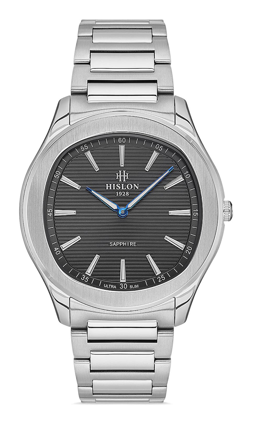 Hislon CL148S-03SS 42 mm Çelik Kordon Analog Erkek Kol Saati
