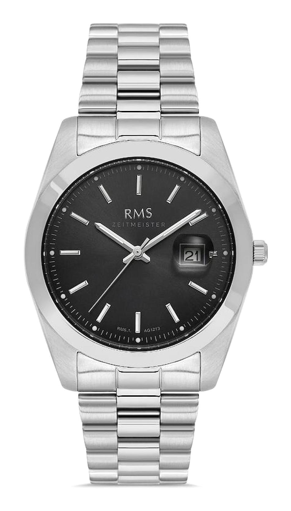 Romanson RMS.1.AG1213.02 Takvimli 40 mm Metal Kordon Analog Erkek Kol Saati