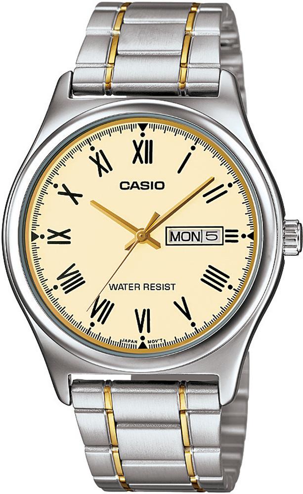 Casio MTP-V006SG-9B Takvimli Çelik Kordon Analog Kol Saati