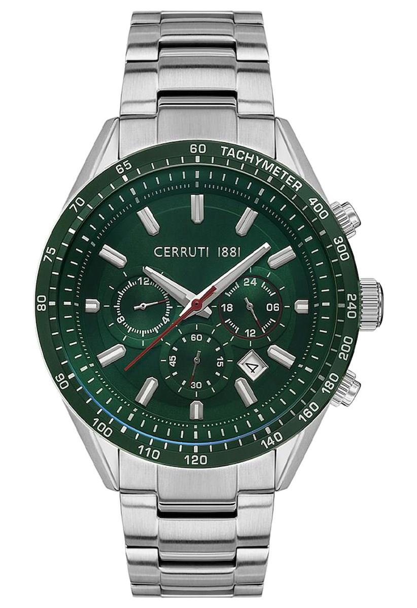 Cerruti 1881 CIWGK2230302 Takvimli Çelik Kordon Analog Erkek Kol Saati