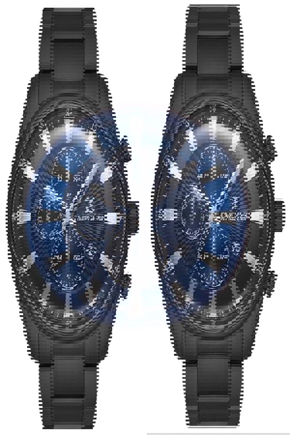 Daniel Klein DK.FT.1.211 Takvimli 42 mm Siyah Çelik Kordon Analog Erkek Kol Saati
