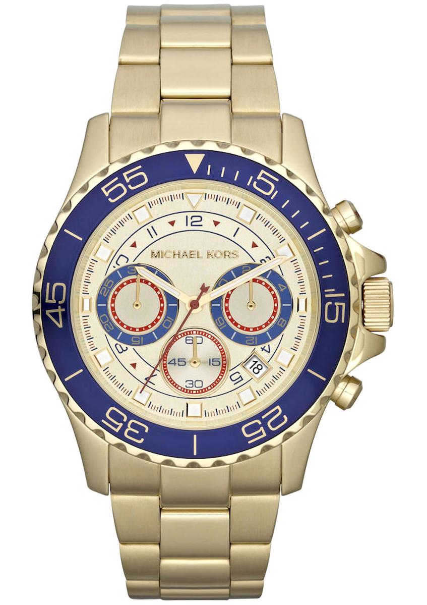 Michael Kors MK5792 Takvimli 44 mm Altın Çelik Kordon Analog Erkek Kol Saati