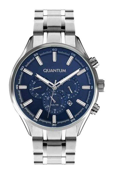 Quantum ADG958.390 Takvimli Çelik Kordon Analog Erkek Kol Saati