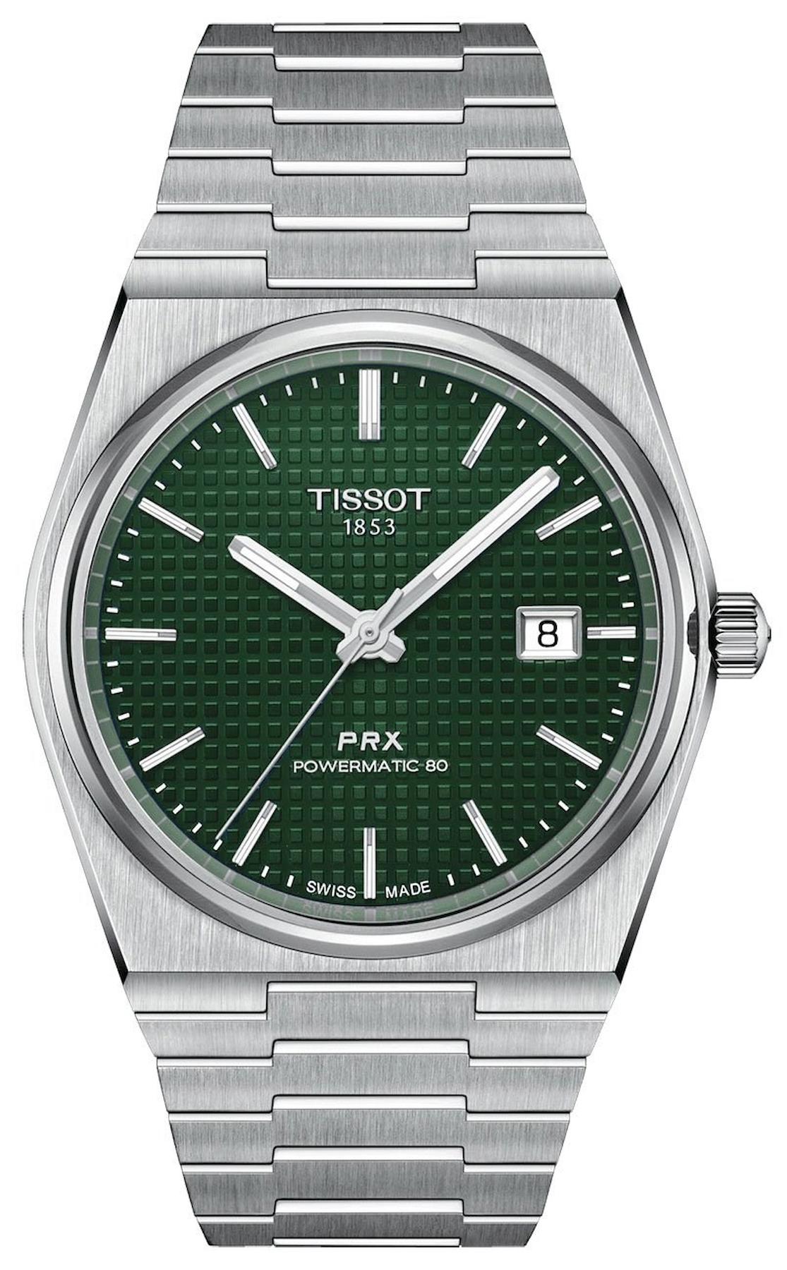 Tissot T1374071109100 Takvimli 44 mm Füme Çelik Kordon Analog Erkek Kol Saati