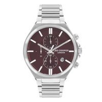 Lee Cooper LC07835.380 Takvimli 44 mm Metal Kordon Analog Erkek Kol Saati