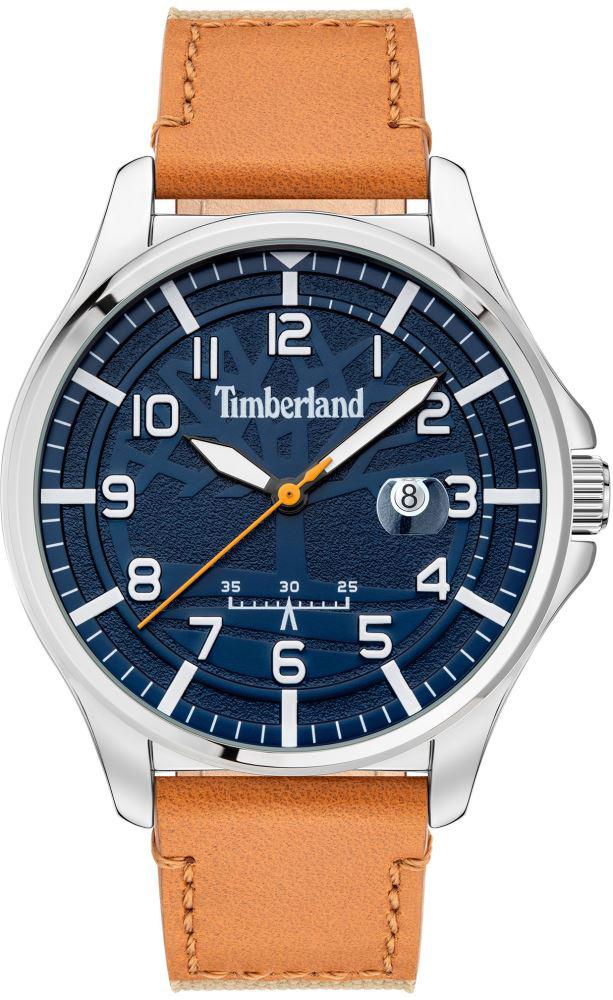 Timberland TDWGB2091802 Pusulalı Takvimli 44 mm Turuncu Deri Kordon Analog Kol Saati