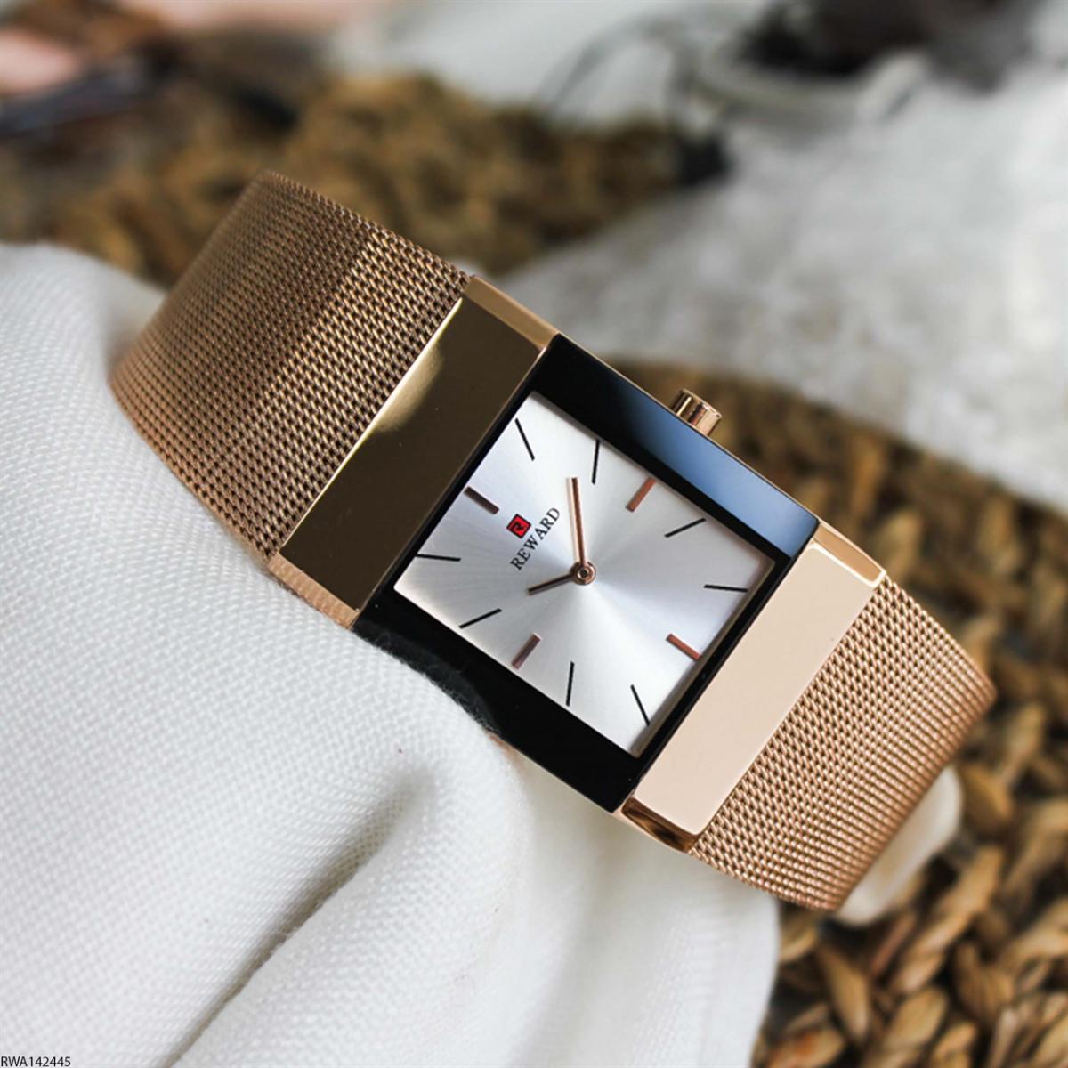 Reward RWA142445 30 mm Rose Gold Metal Kordon Analog Erkek Kol Saati