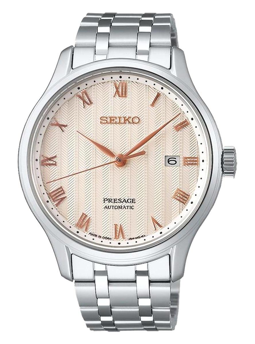 Seiko SRPF45J Takvimli 38.5 mm Çelik Kordon Analog Erkek Kol Saati