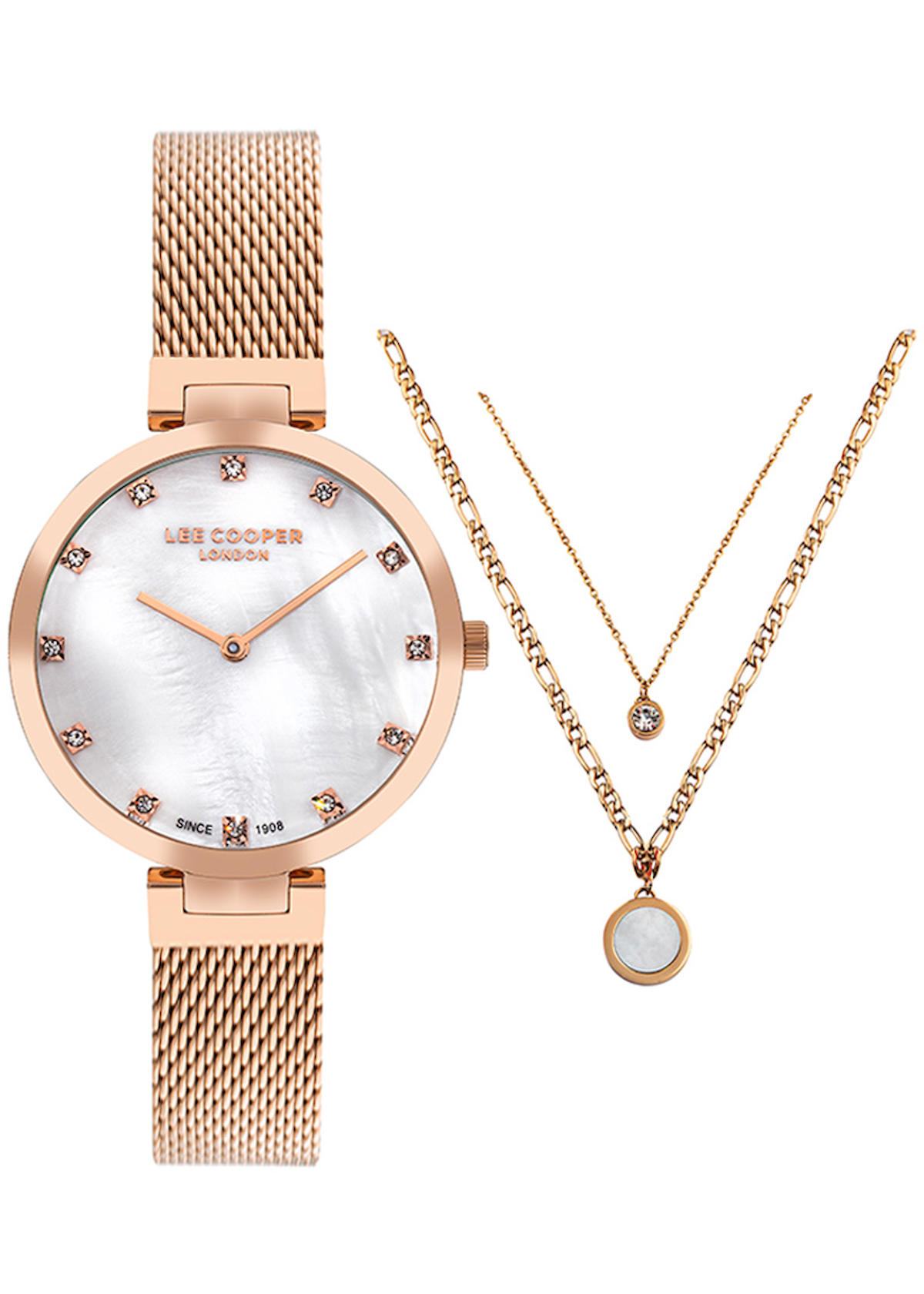 Lee Cooper LC07806.420 36 mm Plastik Kordon Analog Kadın Kol Saati