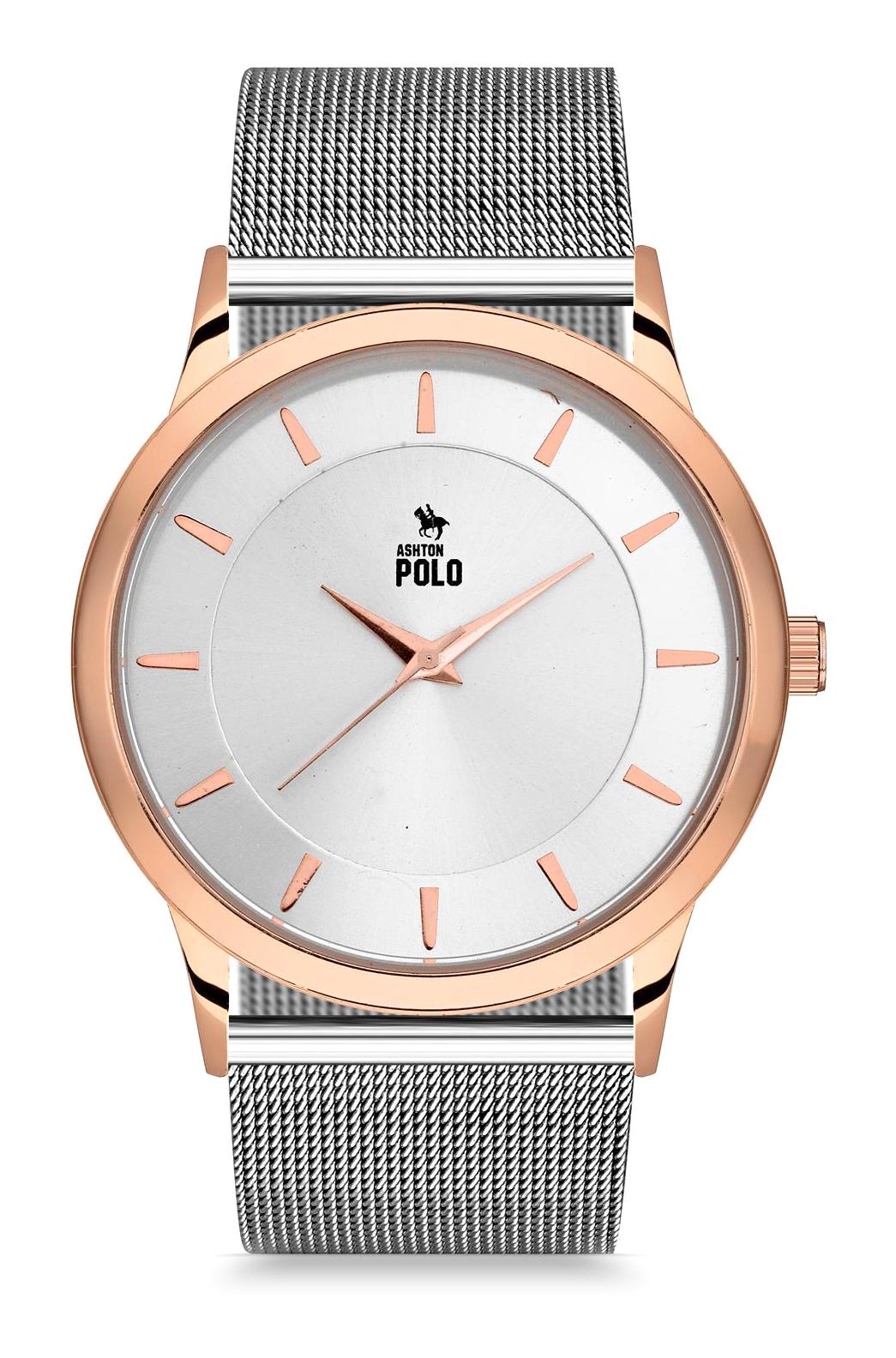 Ashton Polo ZEG27008 44 mm Metal Kordon Analog Erkek Kol Saati