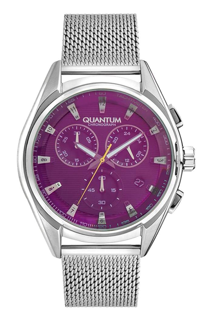 Quantum PWG923.350 Takvimli 45 mm Çelik Kordon Analog Erkek Kol Saati