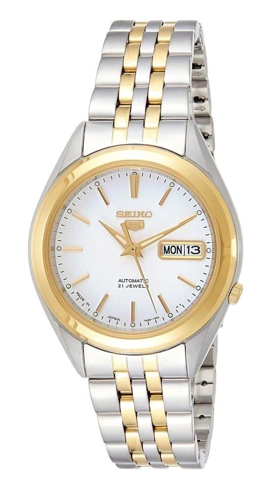Seiko SNKL24J1 Takvimli 38 mm Altın-Çelik Kordon Analog Erkek Kol Saati