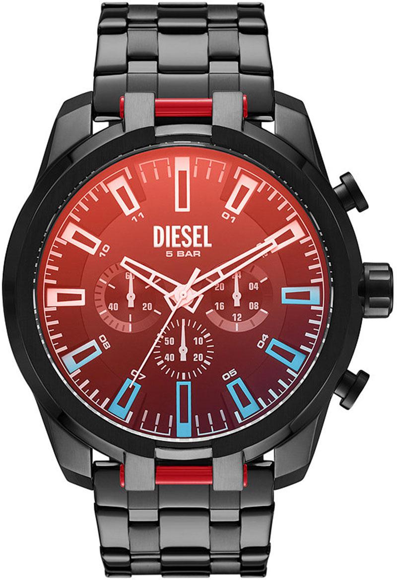 Diesel DZ4589 Takvimli 42 mm Siyah Çelik Kordon Analog Erkek Kol Saati