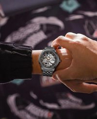 Reward RPT469-9 44 mm Antrasit Metal Kordon Analog Erkek Kol Saati