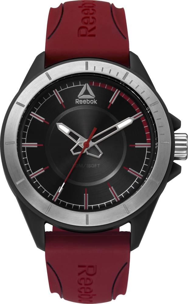 Reebok RD-MAK-G2-PBIR-B1 44 mm Kırmızı Silikon Kordon Analog Erkek Kol Saati