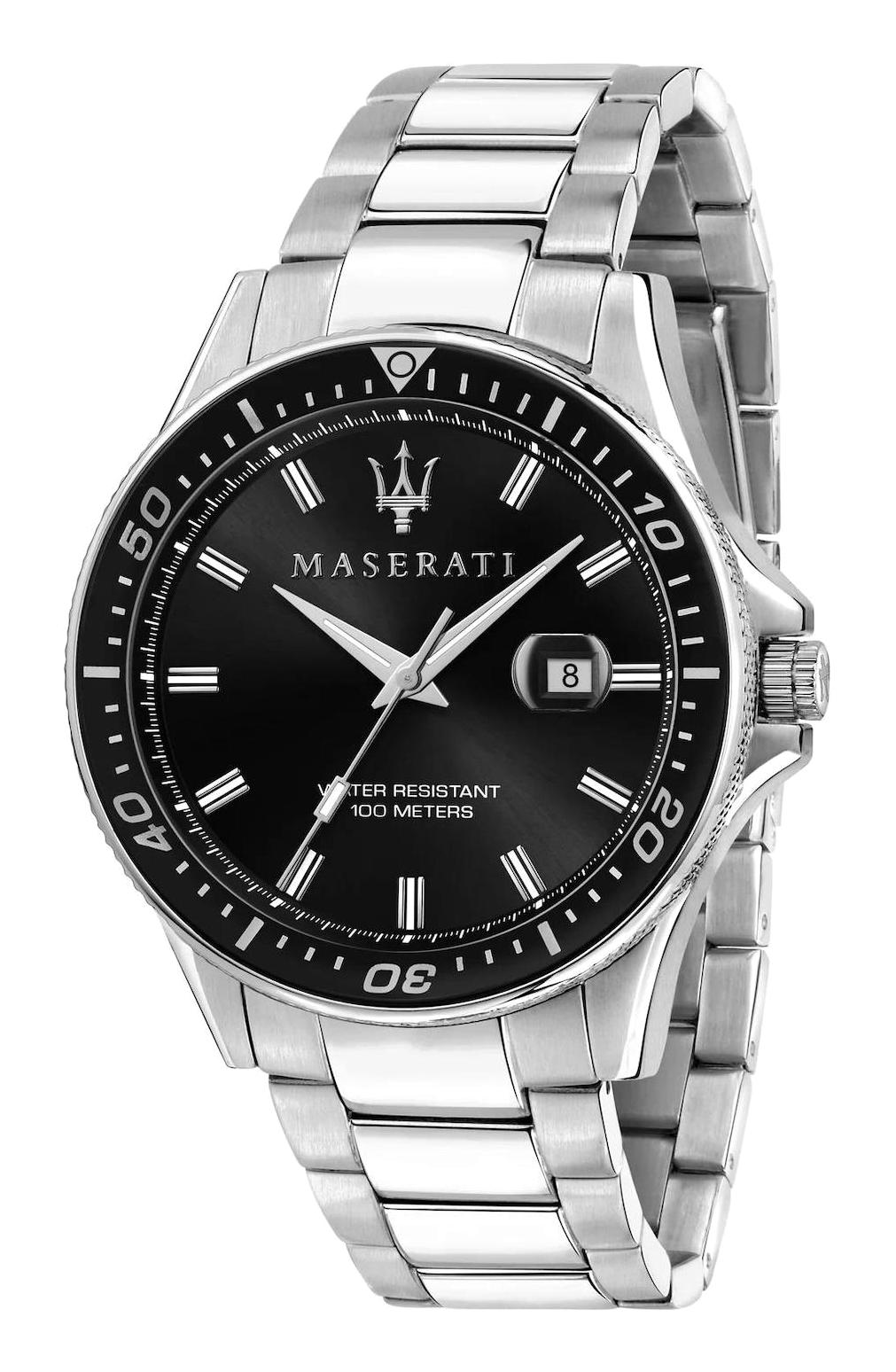 Maserati R8853140002 Takvimli 44 mm Çelik Kordon Analog Erkek Kol Saati