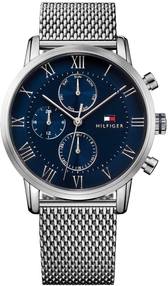 Tommy Hilfiger TH1791398 Takvimli 44 mm Füme Metal Kordon Analog Erkek Kol Saati