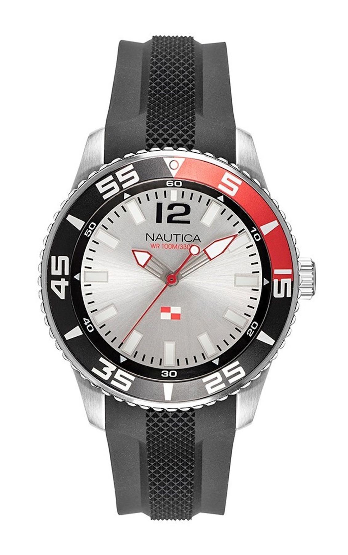 Nautica NAPPBP904 Siyah Çelik Kordon Analog Erkek Kol Saati