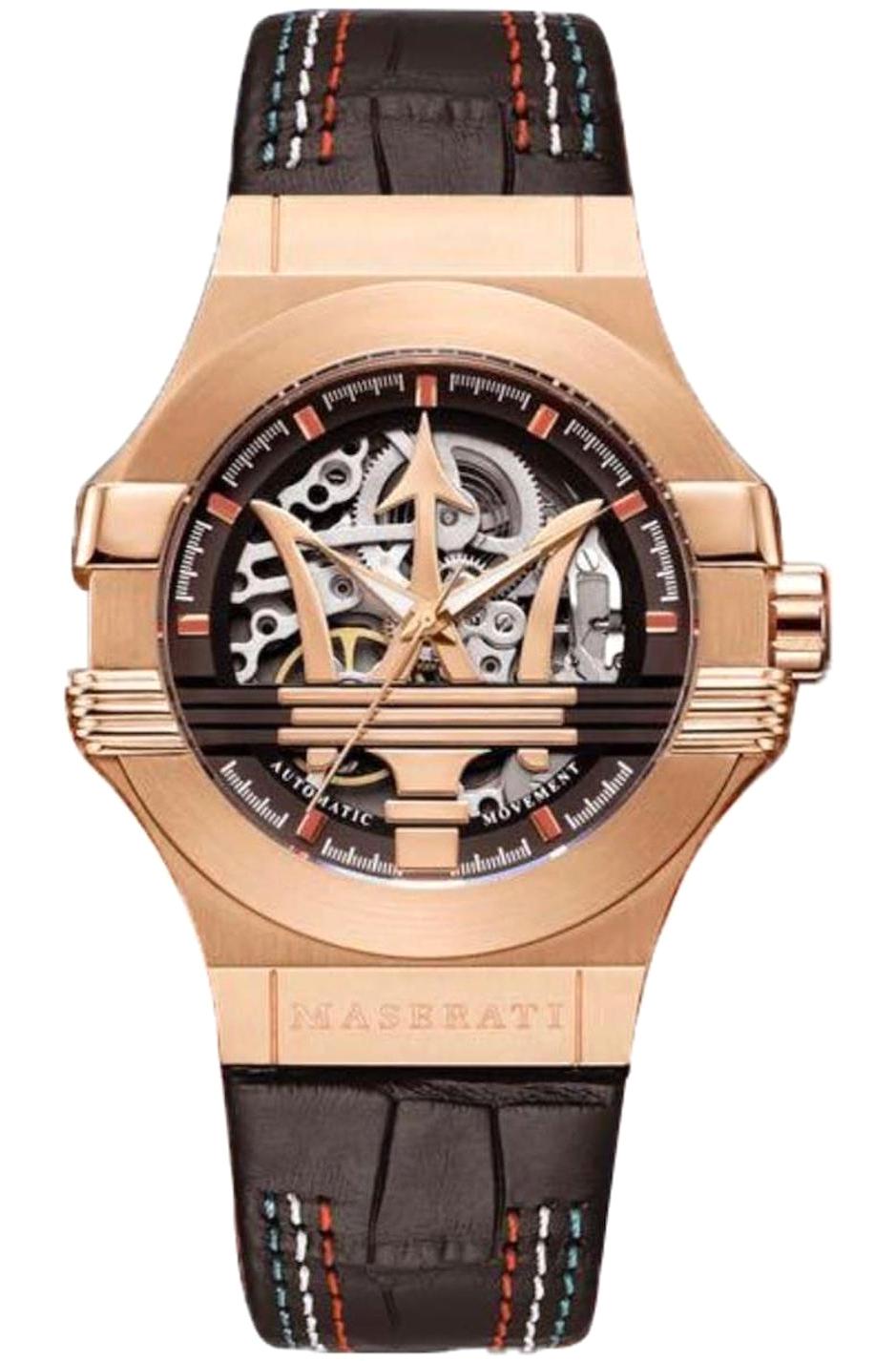 Maserati R8821108026 42 mm Siyah Deri Kordon Analog Erkek Kol Saati