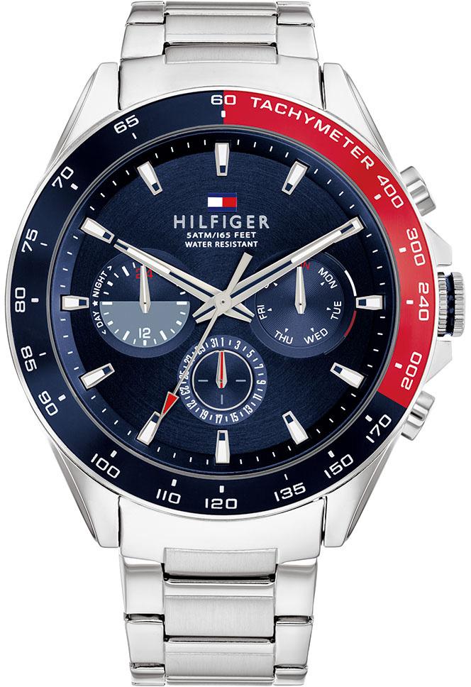 Tommy Hilfiger TH1791968 Takvimli 44 mm Çelik Kordon Analog Erkek Kol Saati