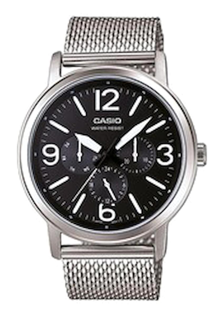 Casio MTP-1338D-1B1DF Takvimli 42 mm Çelik Kordon Analog Erkek Kol Saati