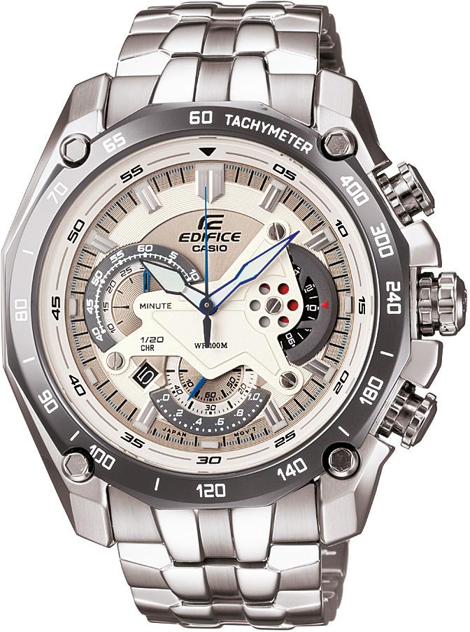 Casio EF-550D-7A Takvimli Çelik Kordon Analog Kol Saati