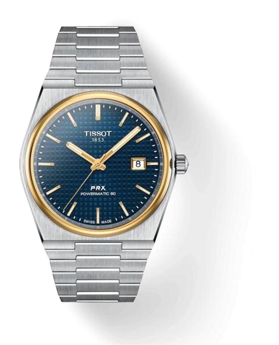 Tissot T1374072104100 Takvimli 42 mm Füme Çelik Kordon Analog Erkek Kol Saati