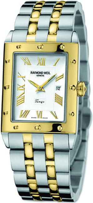Raymond Weil 5381-STP-00308 Takvimli 42 mm Altın-Çelik Kordon Analog Kol Saati