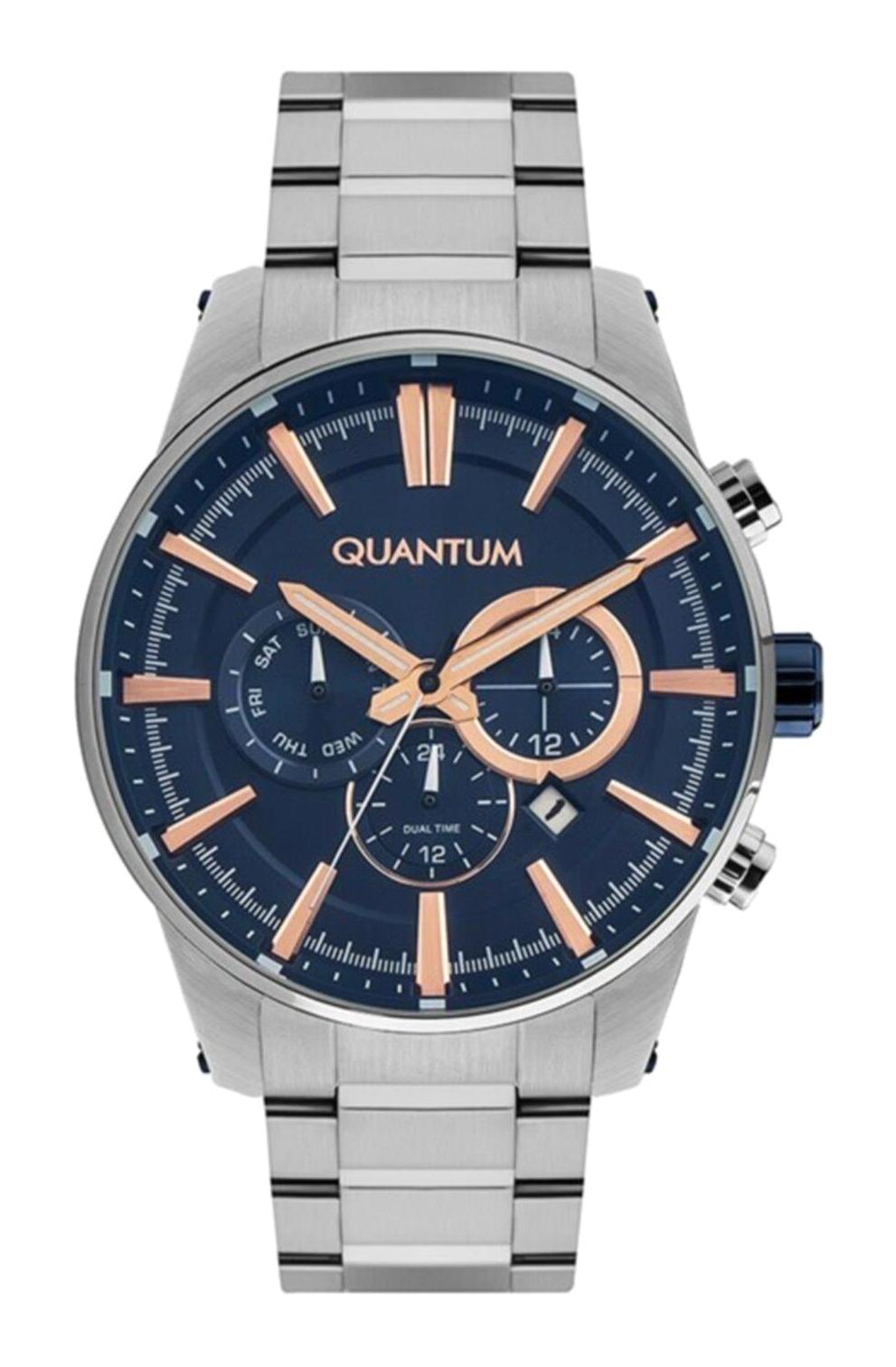 Quantum ADG950.390 Takvimli Çelik Kordon Analog Kol Saati