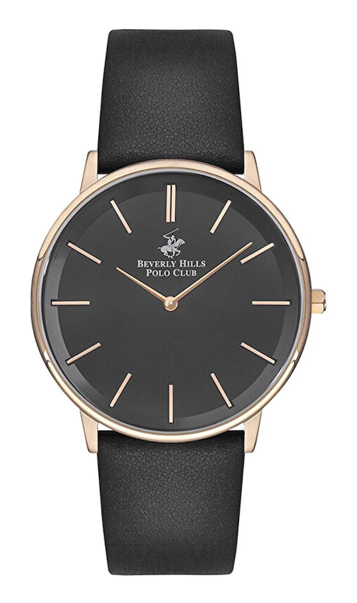 Beverly Hills Polo Club BP3245X451 42 mm Siyah Plastik Kordon Analog Erkek Kol Saati