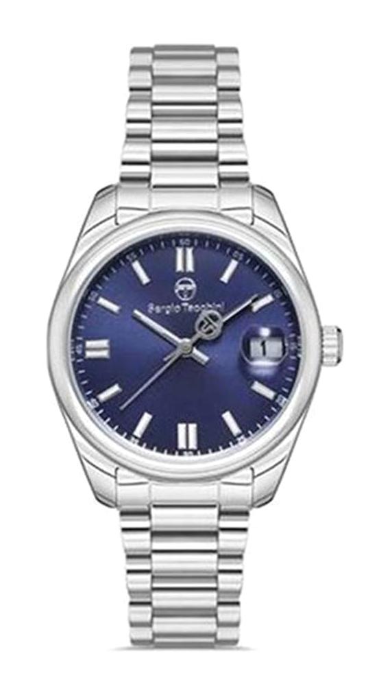 Sergio Tacchini ST.1.10162.3 Takvimli Çelik Kordon Analog Erkek Kol Saati