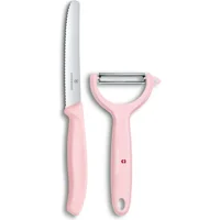 Victorinox 6.7116.23L52 Swiss Classic Trend Colors Soyacak ve Domates Bıçak Seti - Pembe