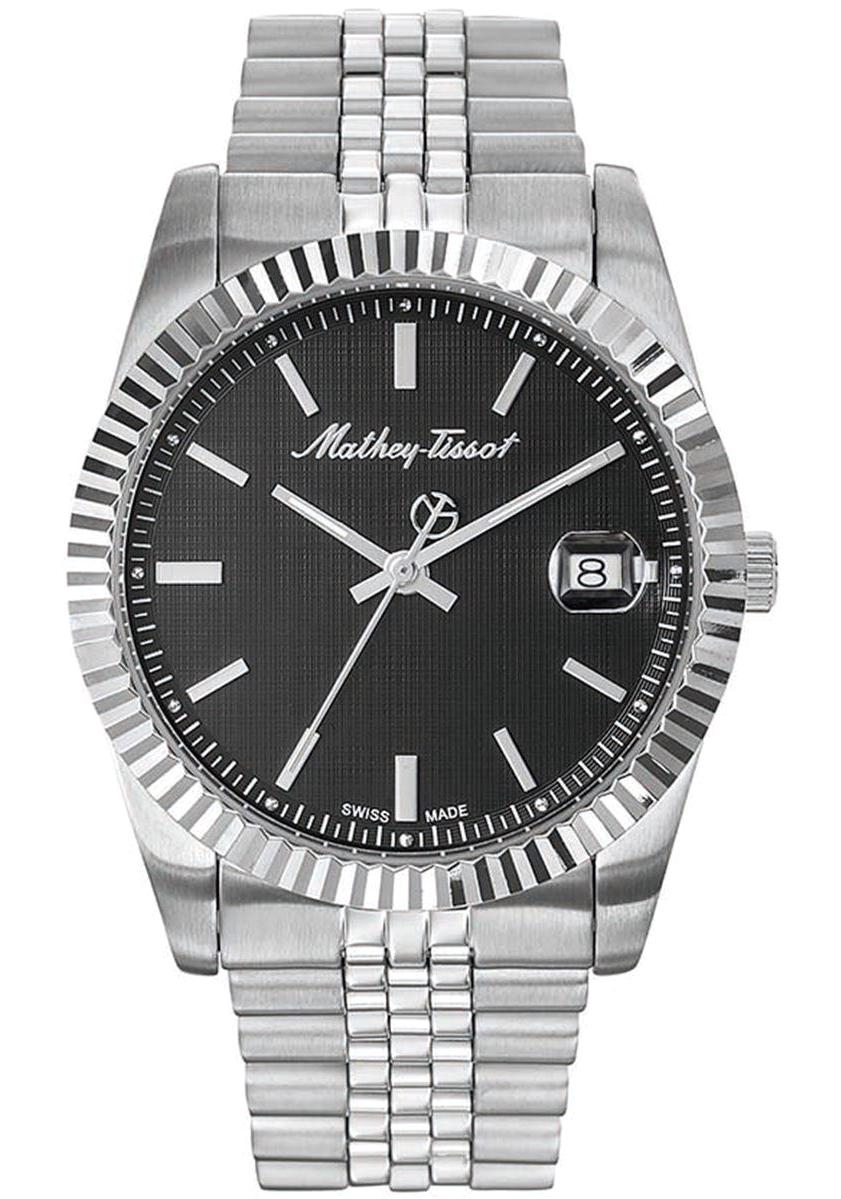 Tissot H810AN Takvimli 44 mm Çelik Kordon Analog Erkek Kol Saati