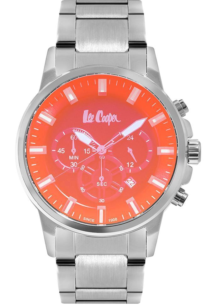 Lee Cooper LC06999.360 Takvimli 45 mm Çelik Kordon Analog Erkek Kol Saati